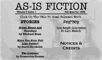 V1I1 Cover